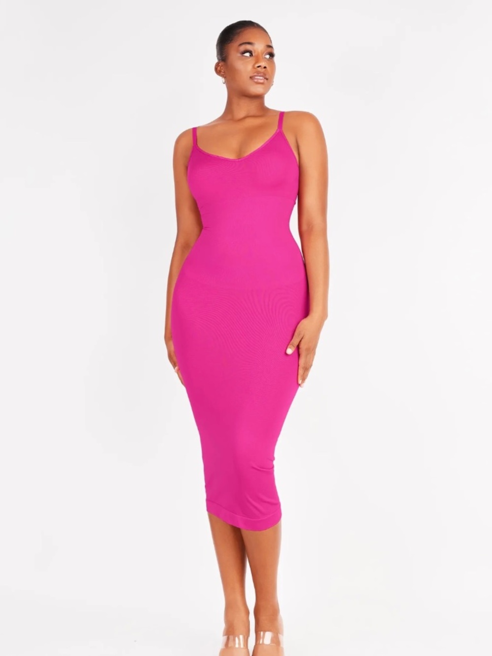 Hot Pink Shapewear Dress (Size M/L)
